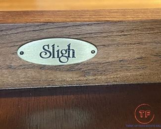 SLIGH Wall Desk Hutch with Roll Top Door