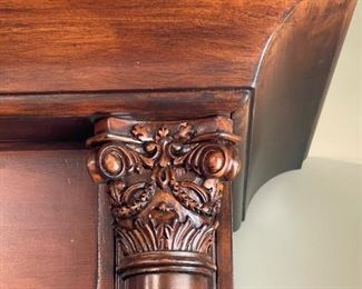 Ellis Line by SLIGH Column Bookcase with Cabinet