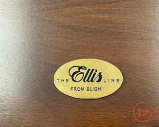 Ellis Line by SLIGH Executive Desk with Leather Inlay