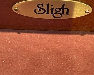 SLIGH 125th Anniversary Limited Edition Executive Desk with Leather Inlay