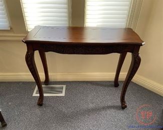 Carved Sofa / Wall Table