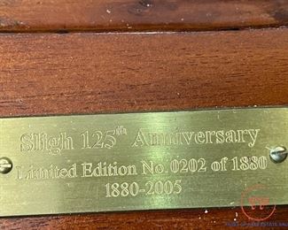 SLIGH 125th Anniversary Limited Edition Executive Desk with Leather Inlay