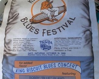 Two first year KBBF posters 1986