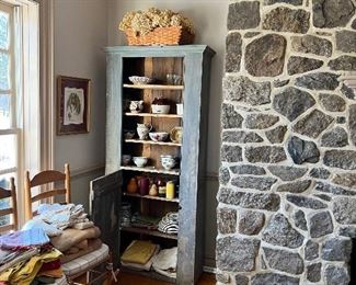 Great blue color cupboard