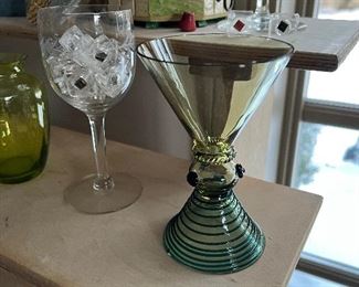 Mini bibles in glass