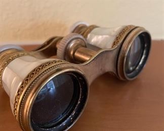 Antique Mother of Pearl Opera Glasses