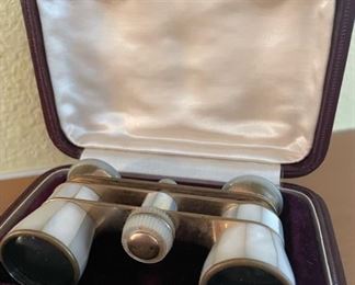 Antique Mother of Pearl Opera Glasses
