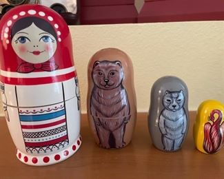 Collection of Nesting Dolls