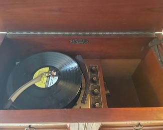 Vintage Incomparable Capehart Entertainment Center