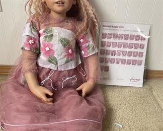 Vintage Annette Himstedt Kinder Doll, 2006 Mava 245/713