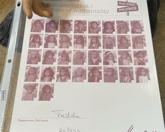 Vintage Annette Himstedt Kinder Doll, 2004 Freddi 94/377