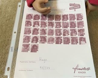 Vintage Annette Himstedt Kinder Doll, 2004 Hugo 93/377