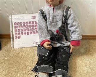 Vintage Annette Himstedt Kinder Doll, 2004 Hugo 93/377