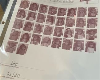 Vintage Annette Himstedt Kinder Doll, 2004 Linn 41/277