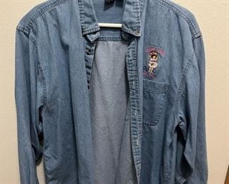 Broome County Doll Club Denim Shirt