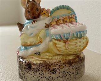 Porcelain Bunny Family