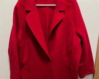 Women's Red Blazer