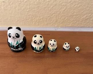 Panda Nesting Dolls
