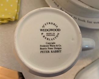 Wedgwood "Peter Rabbit" Dishware
