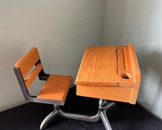 Vintage Doll Furniture School Desk