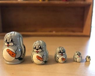Vintage Nesting Doll Set