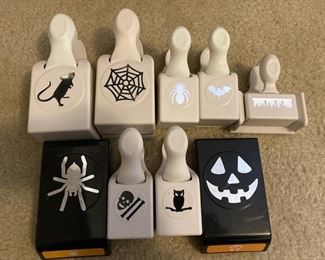 Halloween Themed Craft Punch Outs