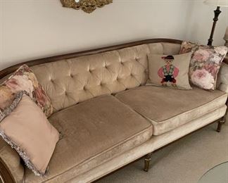Moore of Bedford Mid-Century Couch, Parlor Couch - Needs Repair 