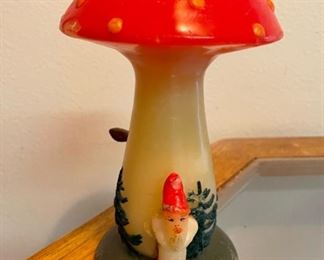 Mushroom Candle