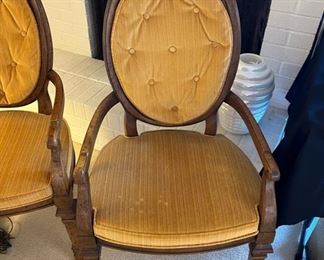 Vintage Drexel Upholstered Chairs