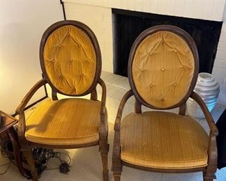 Vintage Drexel Upholstered Chairs