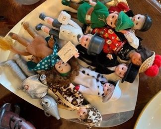 Miniature Madame Alexander Dolls