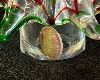 Murano Glass Christmas Tree