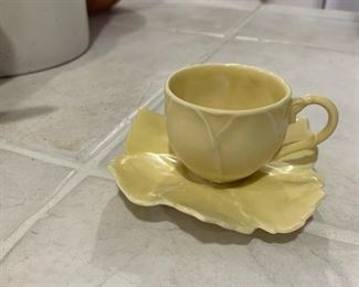 Senegal Yellow Cup & Saucer China