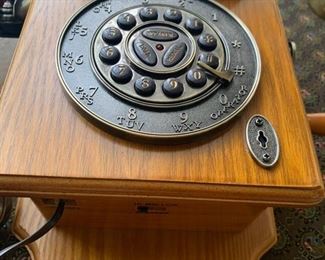 Vintage Crosley Wall Phone