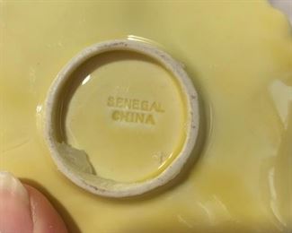 Senegal Yellow Cup & Saucer China