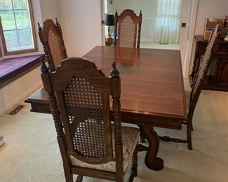 Dining table with 4 chairs