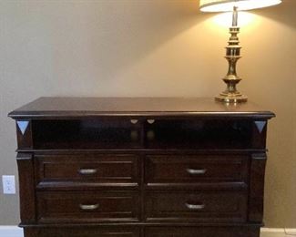 006 Mahogany Bedroom Console