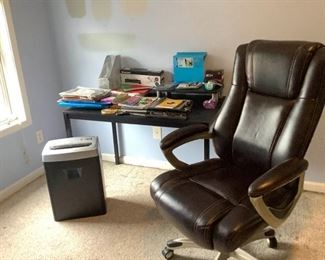 Office Desk And Supplies