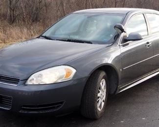 2010 Chevrolet Impala Police Passenger Car