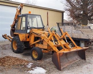 1977 Case 580C Backhoe