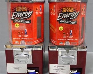 Candy Dispensers, Qty 2, Both With Keys