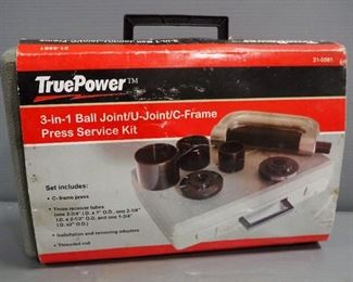 True Power 3-In-1 Ball Joint / U-Joint / C-Frame Press Service Kit