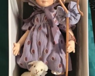  Little Bo Peep and Lamb By R. John Wright approx. 17"