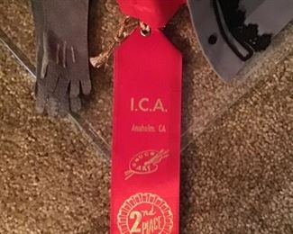 ICA  2nd Place Ribbon 