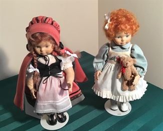 Erika Catellani: Little Red Riding Hood and Eva 