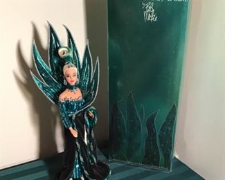 Barbie Neptune’s Daughter Bob Mackie Dress and box 