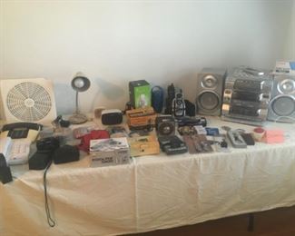 Assortment of Electronics including GPX Stereo