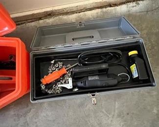 This yours with chain saw purchase