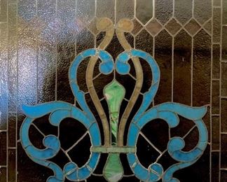 Antique Stained Glass Window