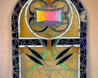 Antique Stained Glass Window